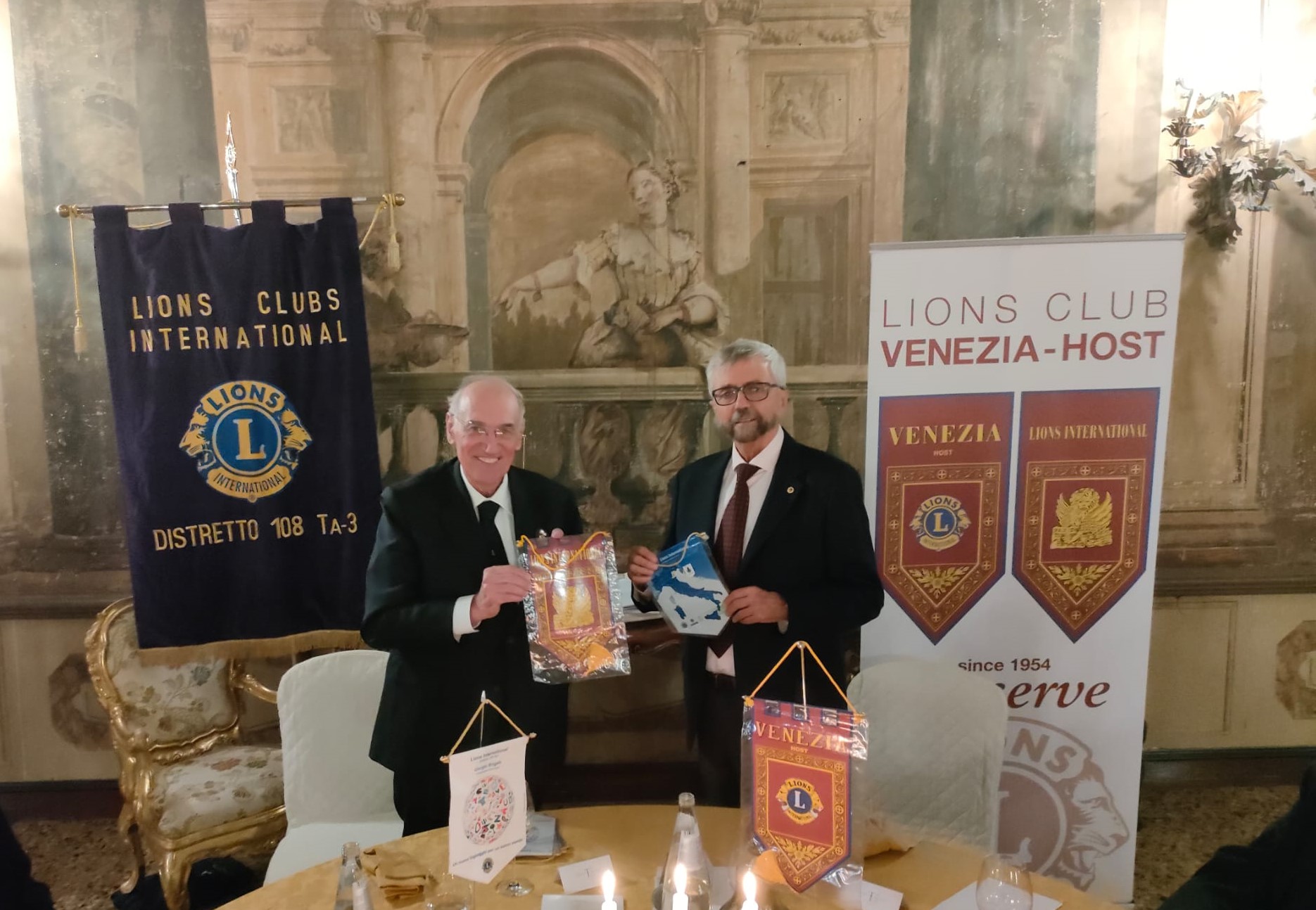 Serata del Governatore e tre nuovi Soci per il Venezia Host